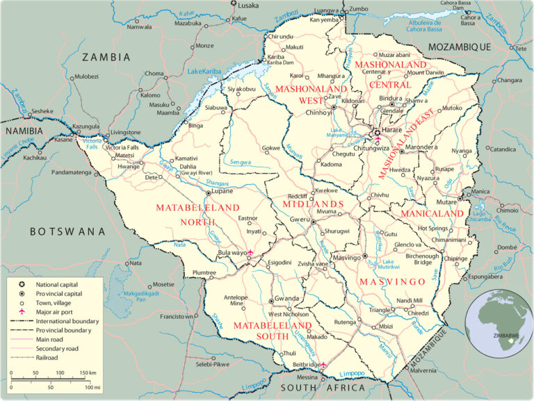 Zimbabwe Map 768x577 